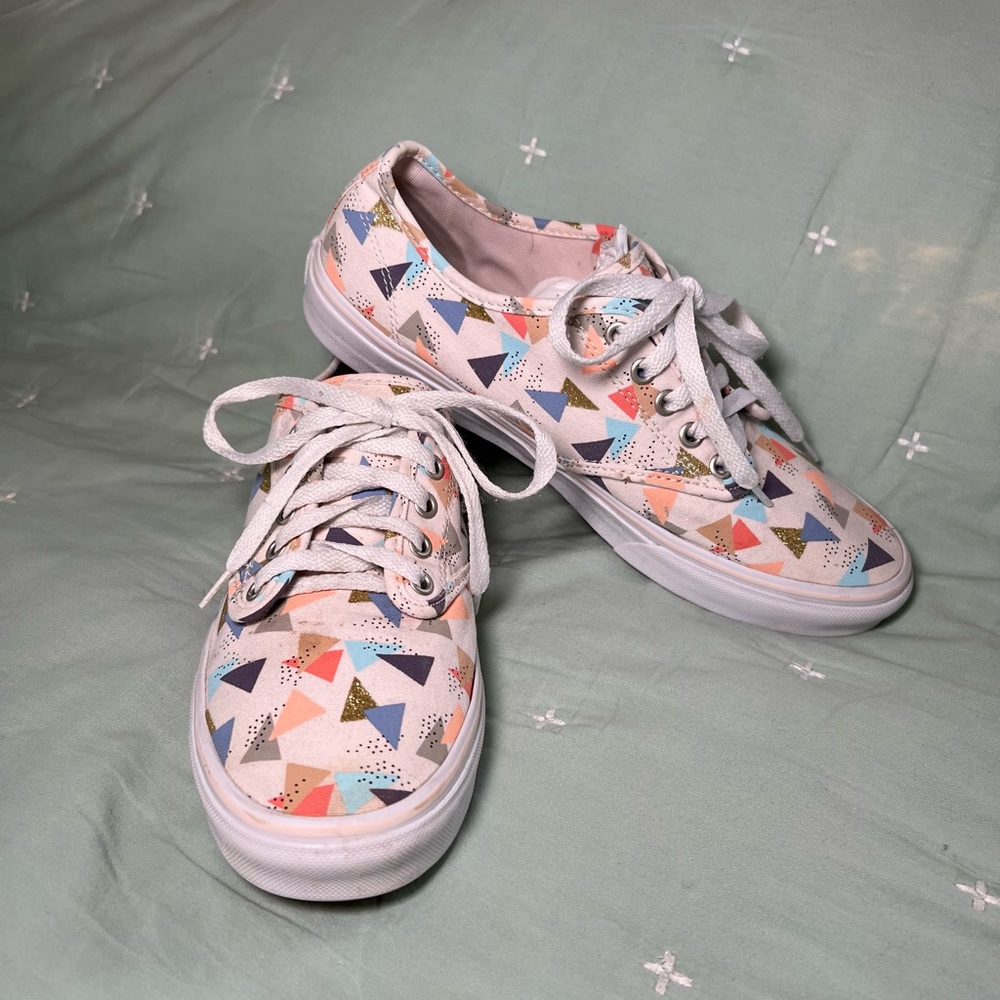 Vans Multicolor Geometric Sneakers - Picture 2 of 11